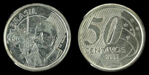 Brazylia, 50 Centavos 2011, KM 651a