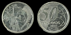Brazylia, 50 Centavos 2014, KM 651a
