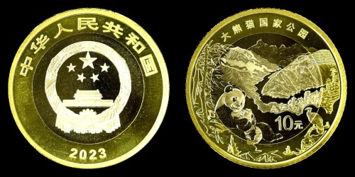 Chiny 10 Yuan 2023  Parki Narodowe - Koala.jpeg