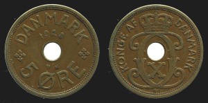 Dania, 5 Ore różne roczn., KM 828.2