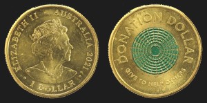 Australia, 1 Dollar 2021, DONATION, UC 2063