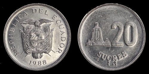 Ekwador 20 Sucres 1988 , KM 94.1 ,5zł.jpeg