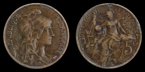 Francja 5 Centimes 1906.jpeg