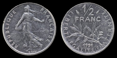 Francja 0,5 Franka1991.jpeg