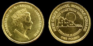 Gibraltar, 10 Pound 2018 BD New Calpe House, UC 125