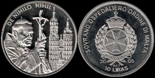Malta, 10 Liras 2005, PrzyjazddoKrakowa.jpg