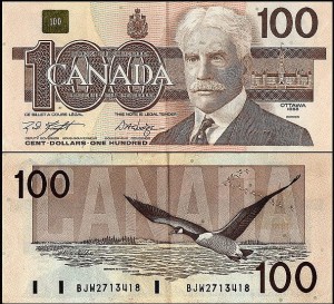 KANADA 100 DOLLARS 1988, Pick 99d