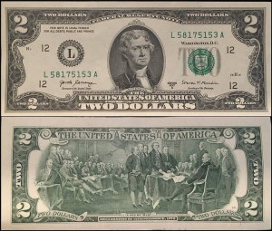 STANY ZJEDNOCZONE 2 DOLLARS 2017A, L12 - San Francisco, Pick W545