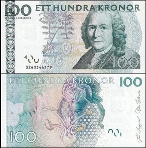 SZWECJA 100 KRONOR (200)3 Pick 65b
