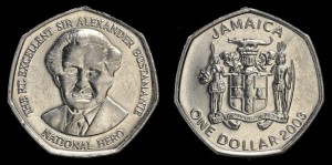 Jamajka, 1 Dollar różne roczniki, KM 164