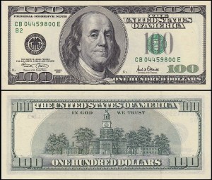 STANY ZJEDNOCZONE 100 DOLLARS 2001, B2 - New York, Pick 514