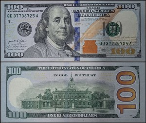 STANY ZJEDNOCZONE 100 DOLLARS 2021, D4 - Cleveland, Pick W555