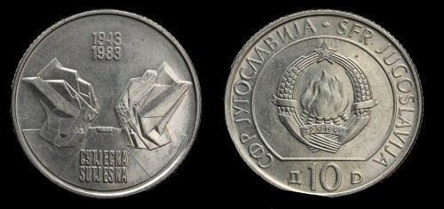 Jugosławia 10 dinara , KM 97.1 , 16zł.jpeg
