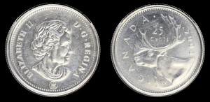 Kanada, 25 Cents 2006, KM 493,
