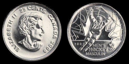 kanada 25 cents 2009 hokej KM 1063.jpeg