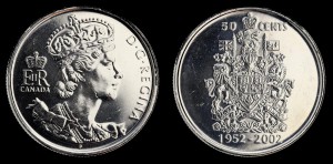 Kanada, 50 Cents 2002, KM 444