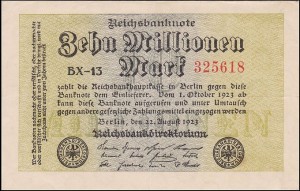NIEMCY, 10 MILIONÓW MAREK 1923 Pick 106b