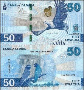 ZAMBIA, 50 KWACHA 2024 Pick W64