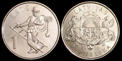 Łotwa 1 Lats 2008 Kominiarz.jpg