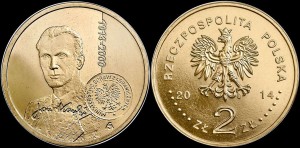 Polska, 2 Złote 2014, Jan Karski