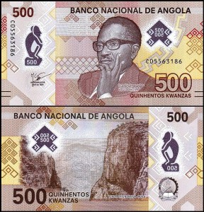 ANGOLA 500 KWANZAS 2024 Pick W161