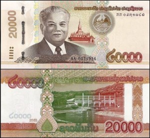 LAOS, 20000 KIP 2020 Pick W41C
