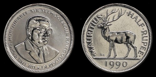 Mauritius 1.2 rupie , KM 54 , 6zł.jpeg