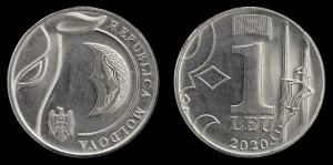 Mołdawia, 1 Leu 2020, UC 1