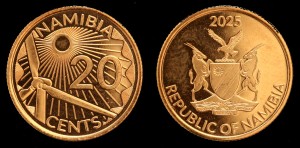 Namibia, 20 Cents 2025, UC207