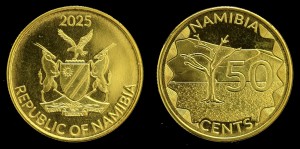 Namibia, 50 Cents 2025, UC208