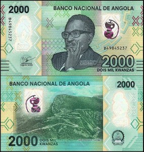 ANGOLA, 2000 KWANZAS 2023 Pick W163