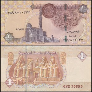 EGIPT 1 POUND 28.12.2016, sygn. 24, Pick 71