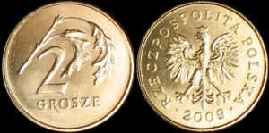 Polska, 2 Grosze 2009