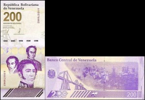WENEZUELA, 200 BOLIVARES 17.08.2023, Seria A, Pick W120