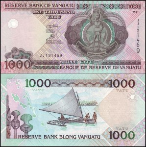 VANUATU, 1000 VATU (2002), Pick 10c