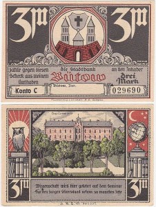 BYTÓW - BÜTOW 3 MARKI br., Konto C, Szkoła