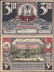 BYTÓW - BÜTOW 3 MARKI br., Konto G, Szkoła