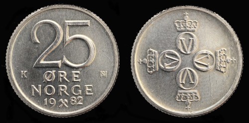 Norwgia 25 Ore 1982.jpeg