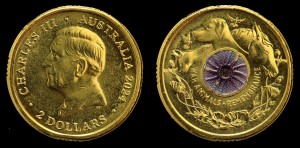 Australia, 2 Dollars 2024, Dzień Pamięci - Zwierzęta Wojenne, UC2447 