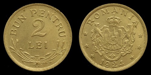 Rumunia 2 Lei 1924.jpeg