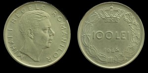 Rumunia, 100 Lei 1944, KM 64