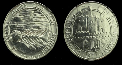 San Marino 100 Lirów 1977 ryba.jpeg