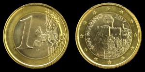 Euro-San Marino 1 Euro 2017 Bimetal, UC7