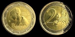 Euro-San Marino 2 Euro 2020 Rafael 1520-2020, UC111