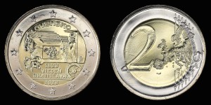 EURO-Słowacja, 2 Euro 2021, 100 roczn. ur. A Dubceka, UC107