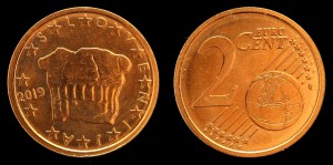 Euro-Słowenia, 2 cent 2019 Bocian, KM 69