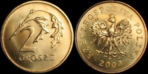 Polska, 2 Grosze 2003