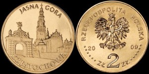 Polska, 2 Złote 2009, Częstochowa