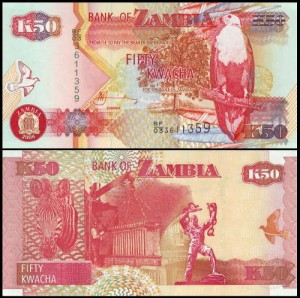 ZAMBIA, 50 KWACHA 2006 Pick 37e