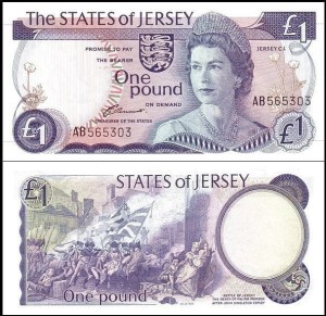 JERSEY	1 POUND	(1967-1988) Pick 11a